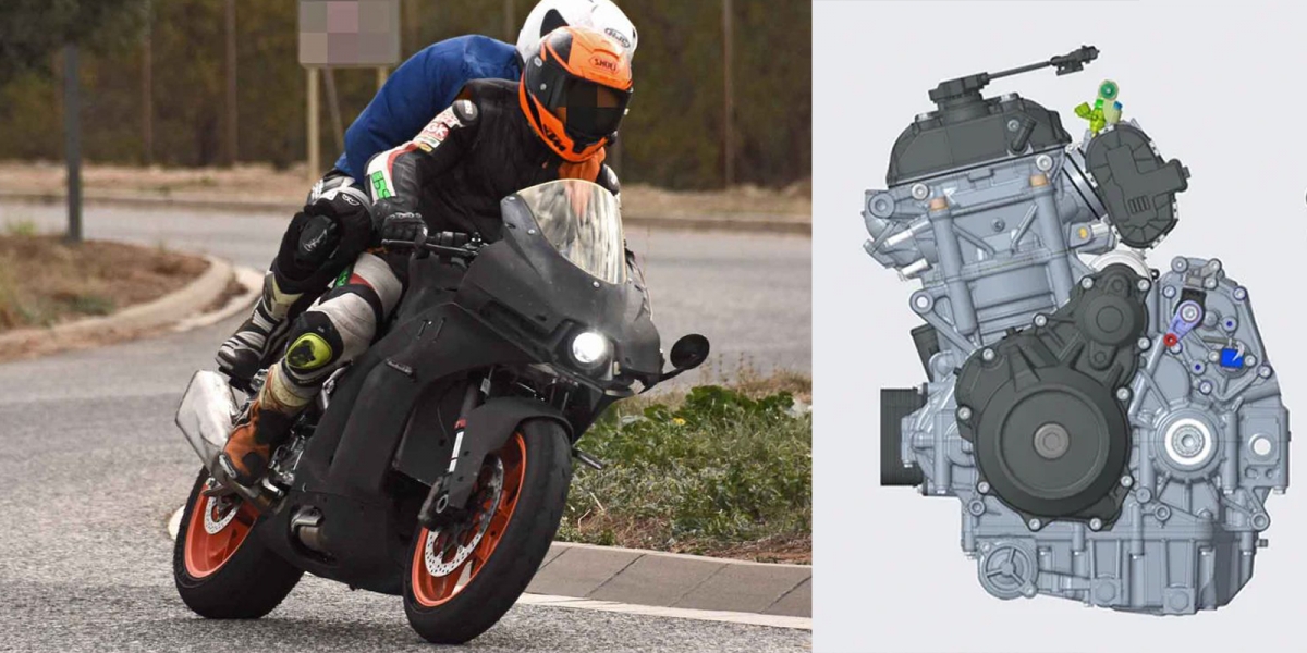 RC990上市預告,排氣量再次加大!KTM LC8c雙缸引擎全新專利圖曝光