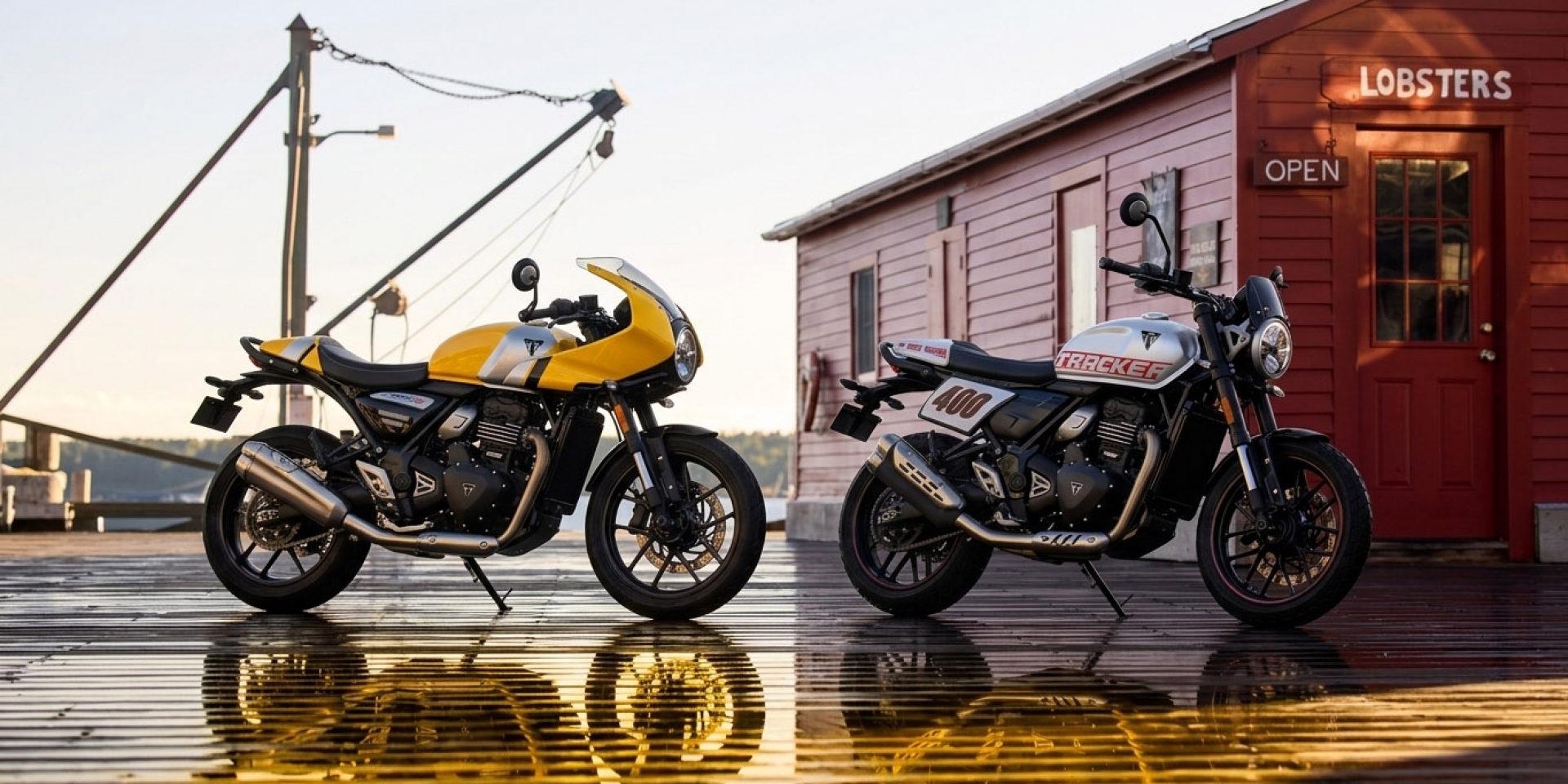 預售價20萬有找、馬力更大 騎姿更戰鬥！Triumph 黃牌雙雄 Thruxton 400 與 Tracker 400 台灣凱旋預購開跑