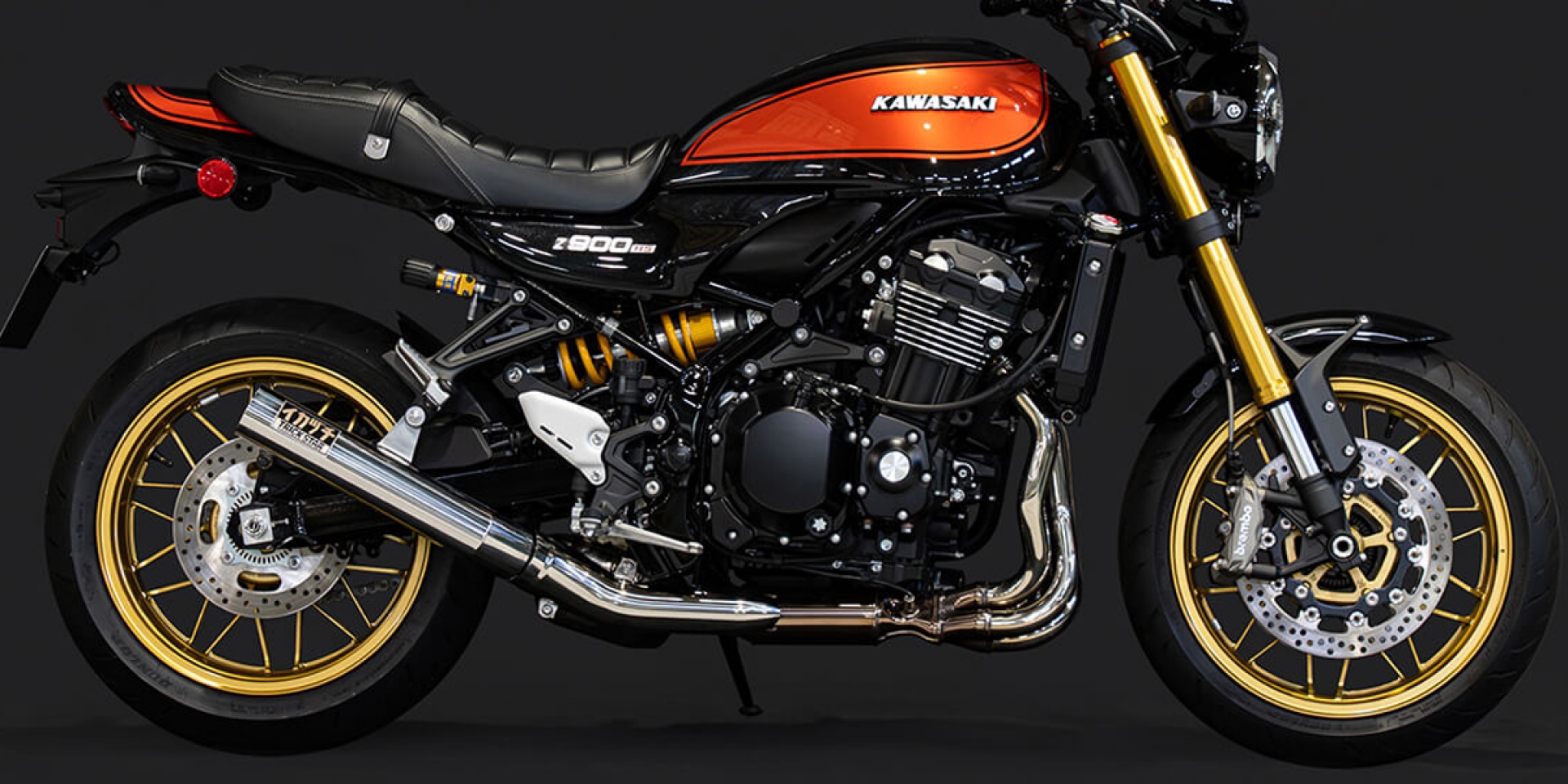 銀閃雷霆降臨！TRICK STAR 推出 2026 年式 KAWASAKI Z900RS 專屬「IKAZUCHI 雷神管」展現內斂大人味