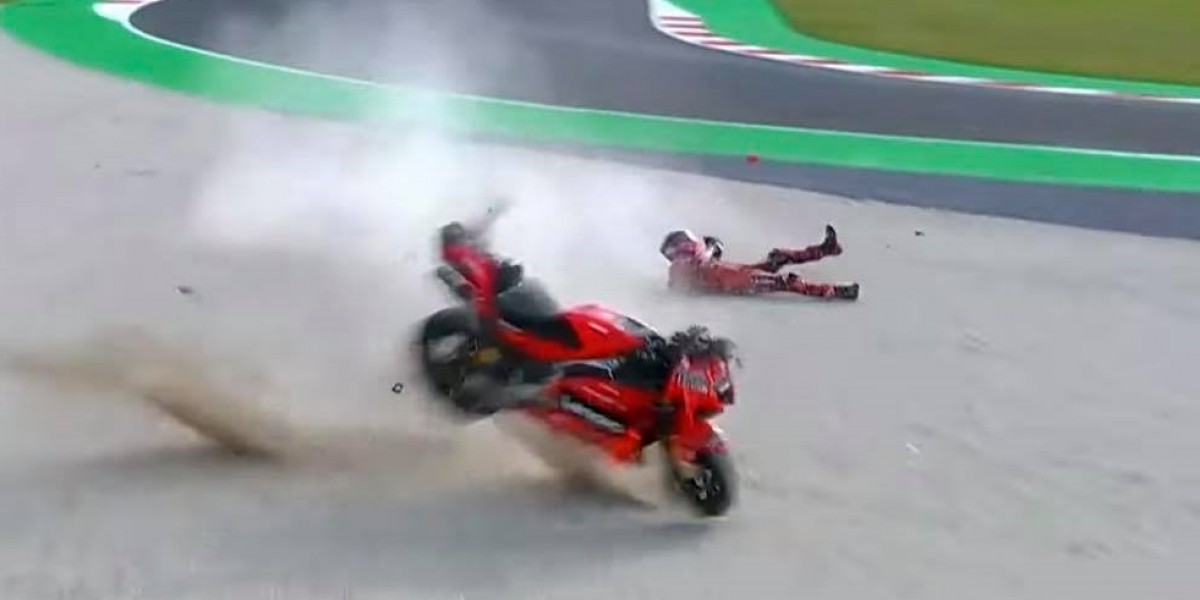 這是一個巨大的轉倒!Francesco Bagnaia:我已經盡了全力,今年的冠軍一直都在Fabio的手中!