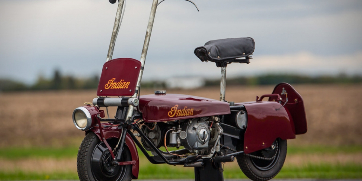 二戰軍用迷你車。1949 INDIAN PAPOOSE