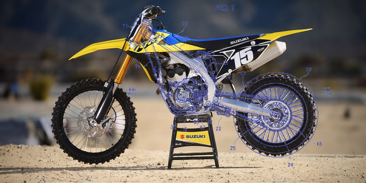 Suzuki投入電動越野車戰場,電動版RM-Z專利圖曝光!