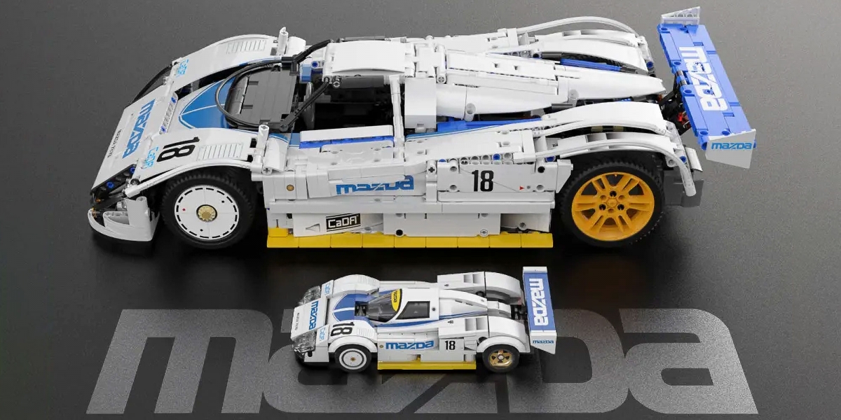 CaDA放大招!1:10 Mazda 787B積木組件超有料,車迷荷包準備淪陷!