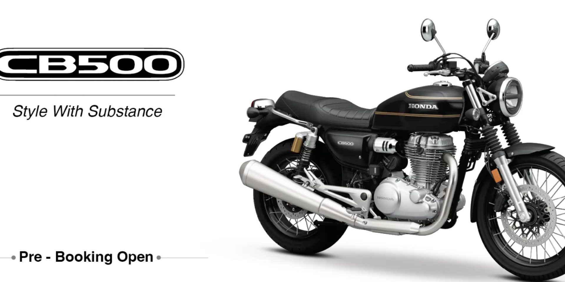 Honda CB500 印度售價揭曉，28匹鋼絲框經典街車只要6.9萬元起