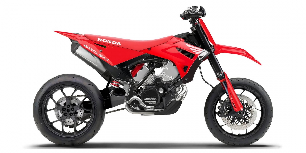 130匹V型三缸滑胎車?海外數位藝術家繪製「Honda V3 850.SM」概念車!