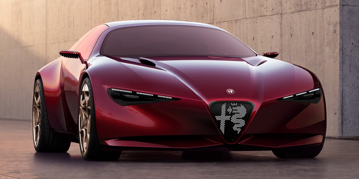 Alfa Romeo Cuorerosso 概念車登場！4700mm 雕塑車身、V6 油電願景，不只押純電