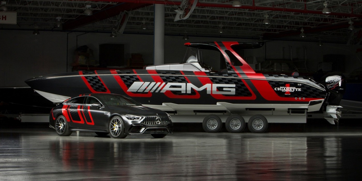 以AMG GT 63為概念,41'AMG Carbon Edition快艇擁有千匹馬力