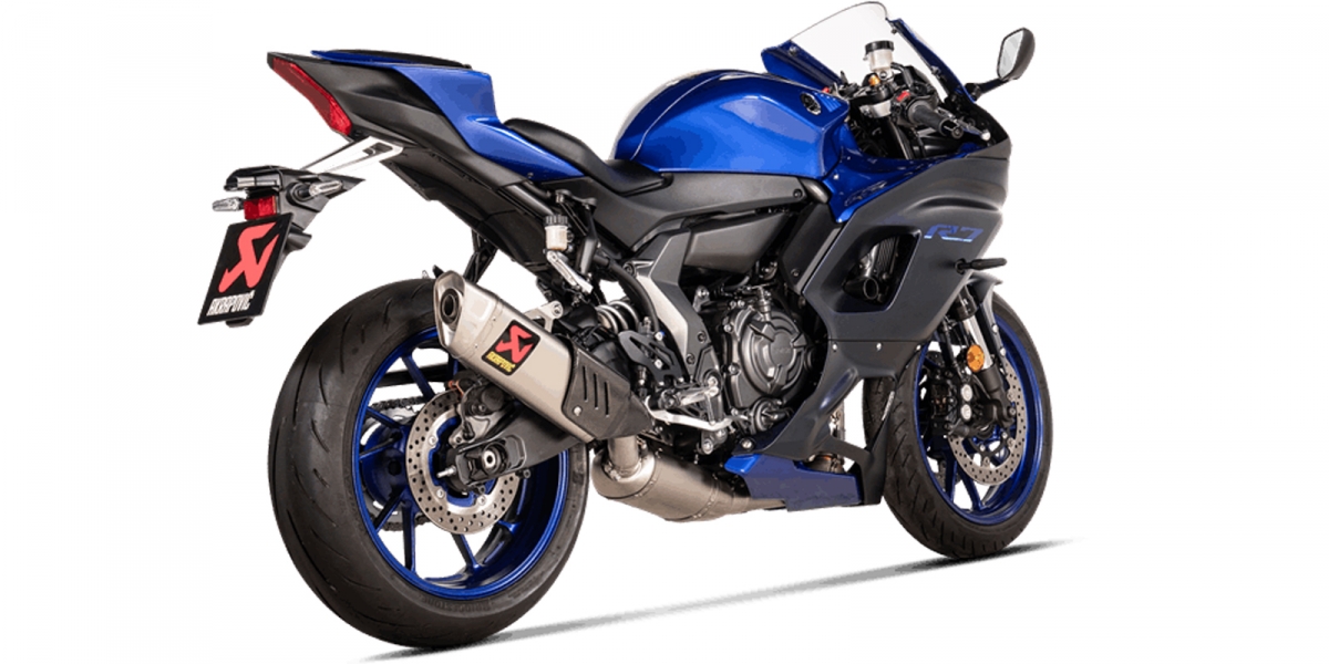 馬力加2匹,重量輕0.7公斤!Akrapovič推出YZF-R7道路用排氣管