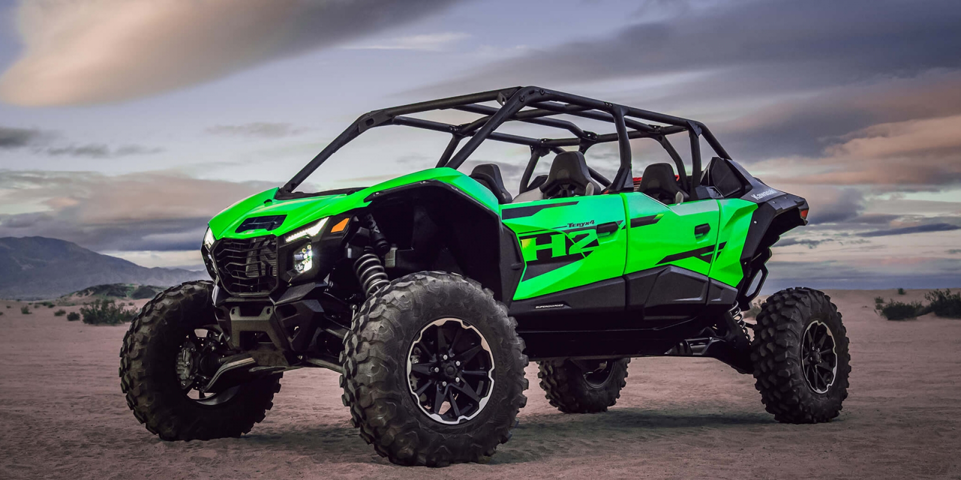 250匹、機械增壓怪獸！Kawasaki Teryx4/5 H2越野車美國發表，海外售價120萬台幣起