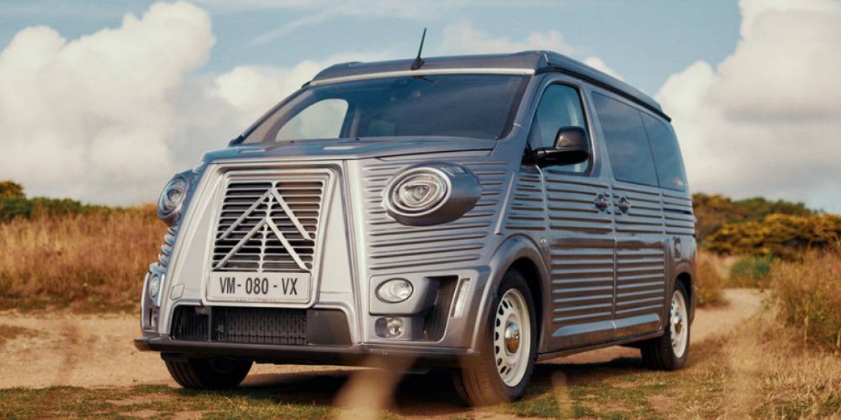 Citroën Type Holidays Camper Van:向Type H致敬的復古造型、完整露營設備、四人床墊、即將量產的露營車!
