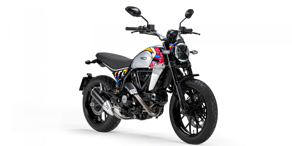 把愛車變成「移動藝術品」!DUCATI 攜手 Van Orton Design 推出限量 Scrambler 彩繪套件