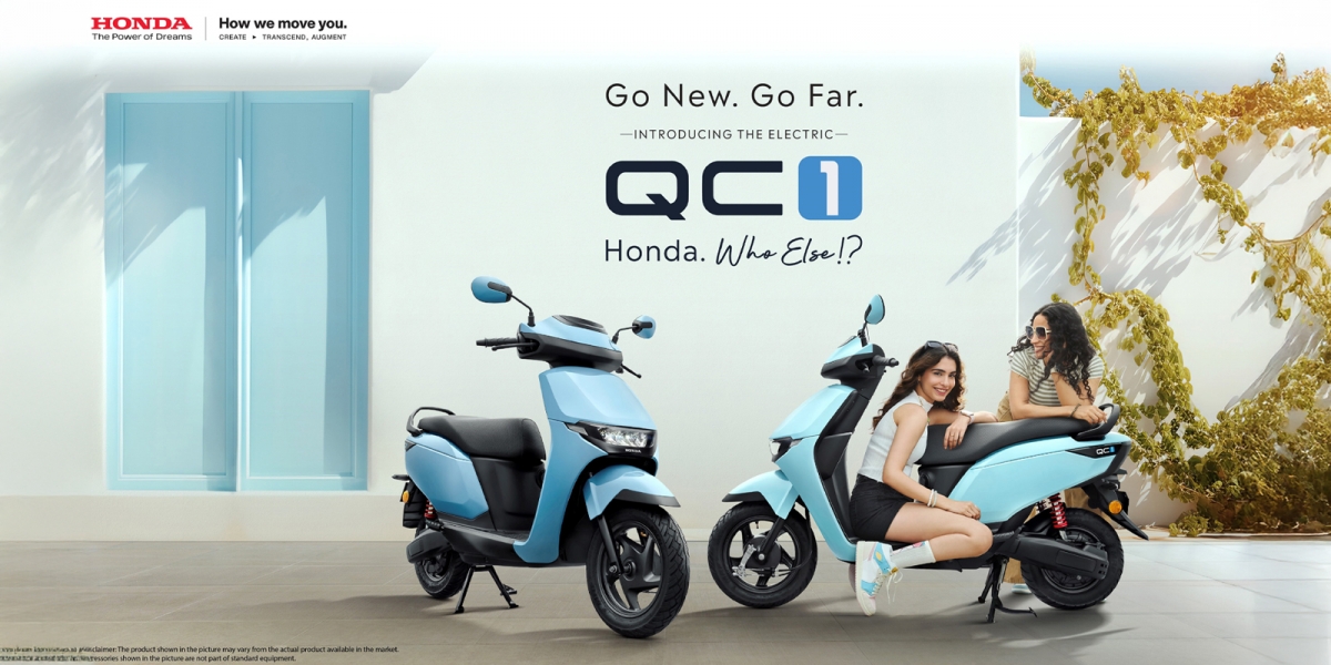 電動代步雙傑登場!Honda ACTIVA e: 與 QC1:6.0 kW動力、102公里續航、1.5 kWh電池,力拚印度市場,碳中和再下一城