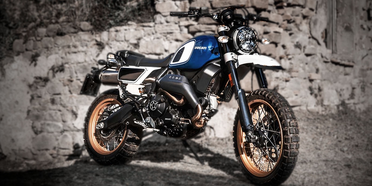 免切免焊輕鬆帥。DUCATI SCRAMBLER直上越野套件 by Unit Garage