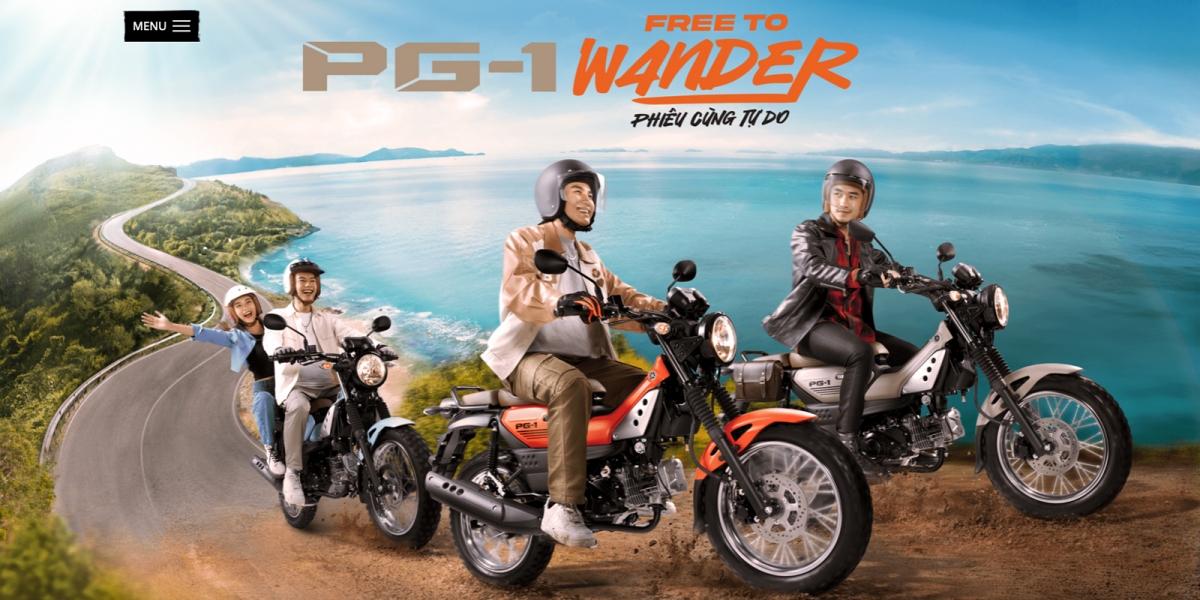 亮橘/軍綠搶眼新色、售價台幣4萬有找!YAMAHA PG-1 越南發表