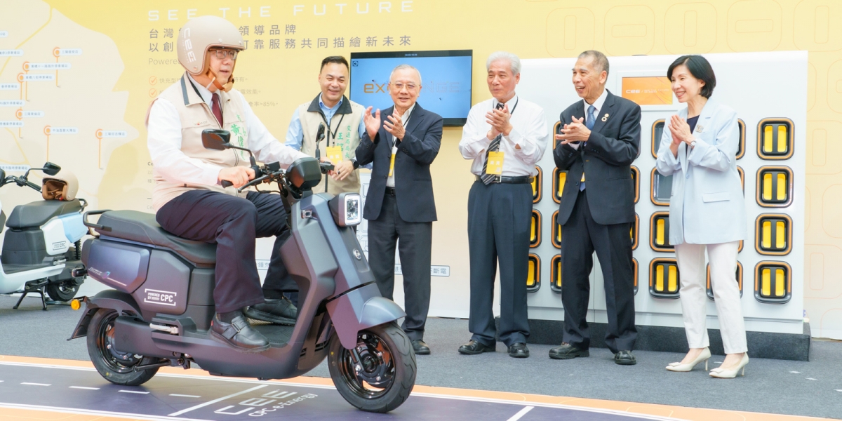 中油22座換電站台南上線,SYM NX1 電動車驚喜現身!