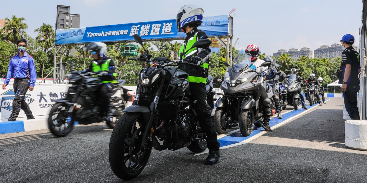 Tricity、TMAX、MT新車給你試!YAMAHA「新機駕到」重機試乘會