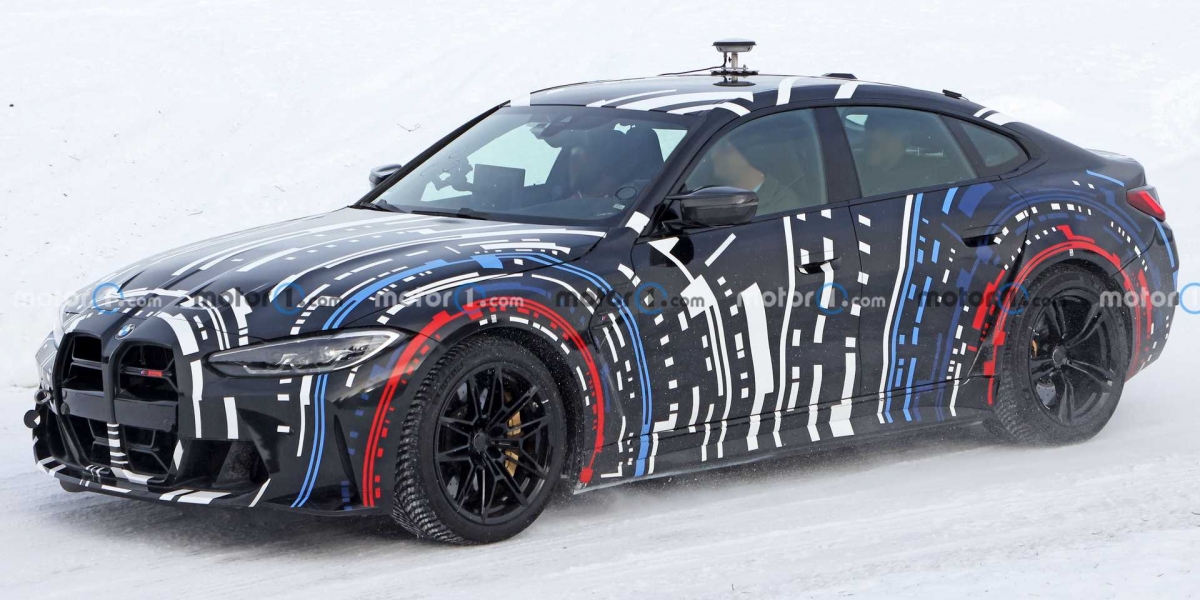 馬力上看1341匹? 四馬達 BMW 純電 M Concept 北歐路測間諜照曝光
