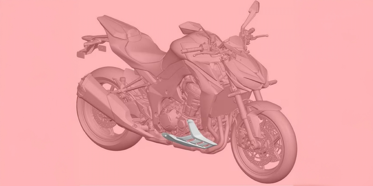 經典街霸進化回歸!2026 Kawasaki Z1100設計圖曝光,承襲Ninja 1100SX新世代技術