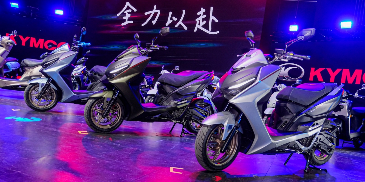 LIKE Keyless超便利、KRV Nero黑化質感帥氣爆表!KYMCO 2023品牌發表會,8車型同場亮相