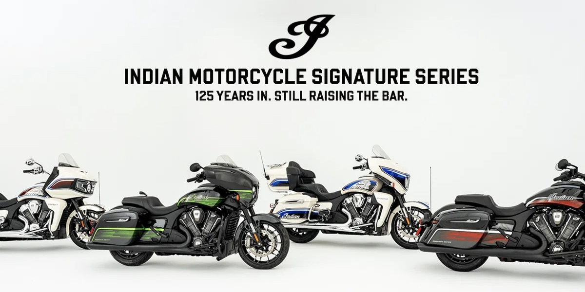 Indian Signature Series 三車登場，126hp PowerPlus 美式巡航限量開賣