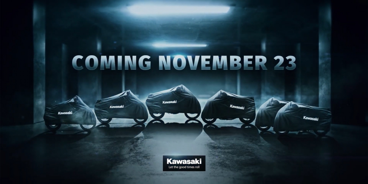六台新車11月登場!KAWASAKI 新車預告片曝光