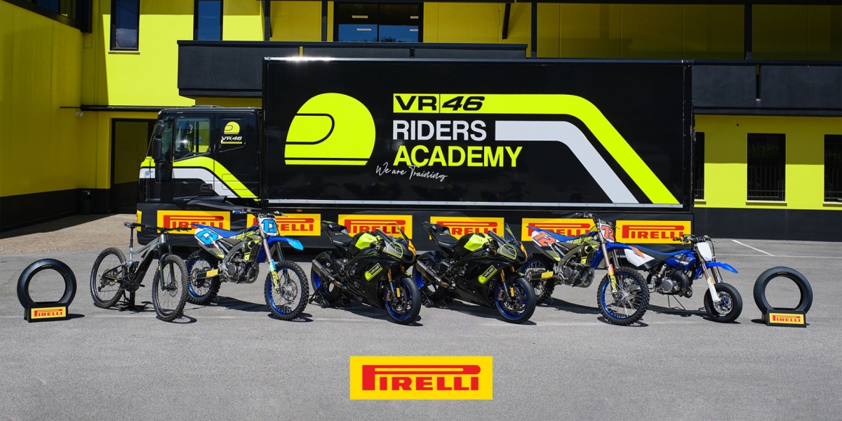 『強強聯手』VR46車手學院與倍耐力攜手合作全面採用倍耐力輪胎!