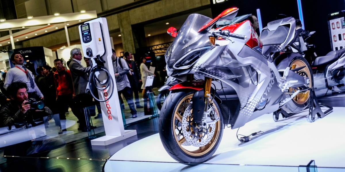 SuperNEX首度登陸日本、Noodoe EV OS充電服務發表,KYMCO 2019東京車展發表會