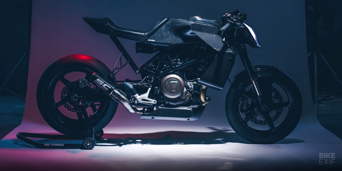 紅軍少主也愛二輪?Charles Leclerc的HUSQVARNA 701 VITPILEN 改裝車!