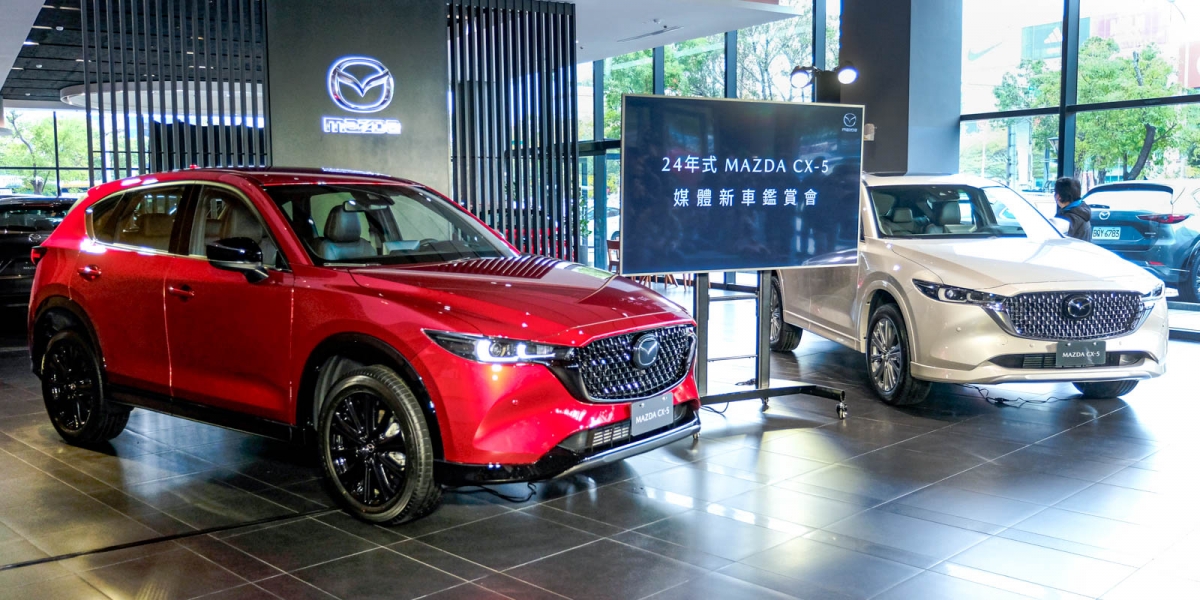 進化衷於完美  24 年式 MAZDA CX-5 有感升級不加價 日本進口職人工藝 SUV 107.9 萬元起即日上市