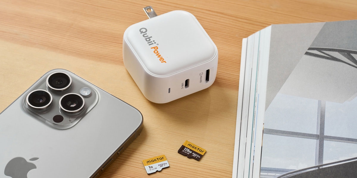 Qubii Power 2合1:充電同時自動備份照片,讓你的資料離線更安全!