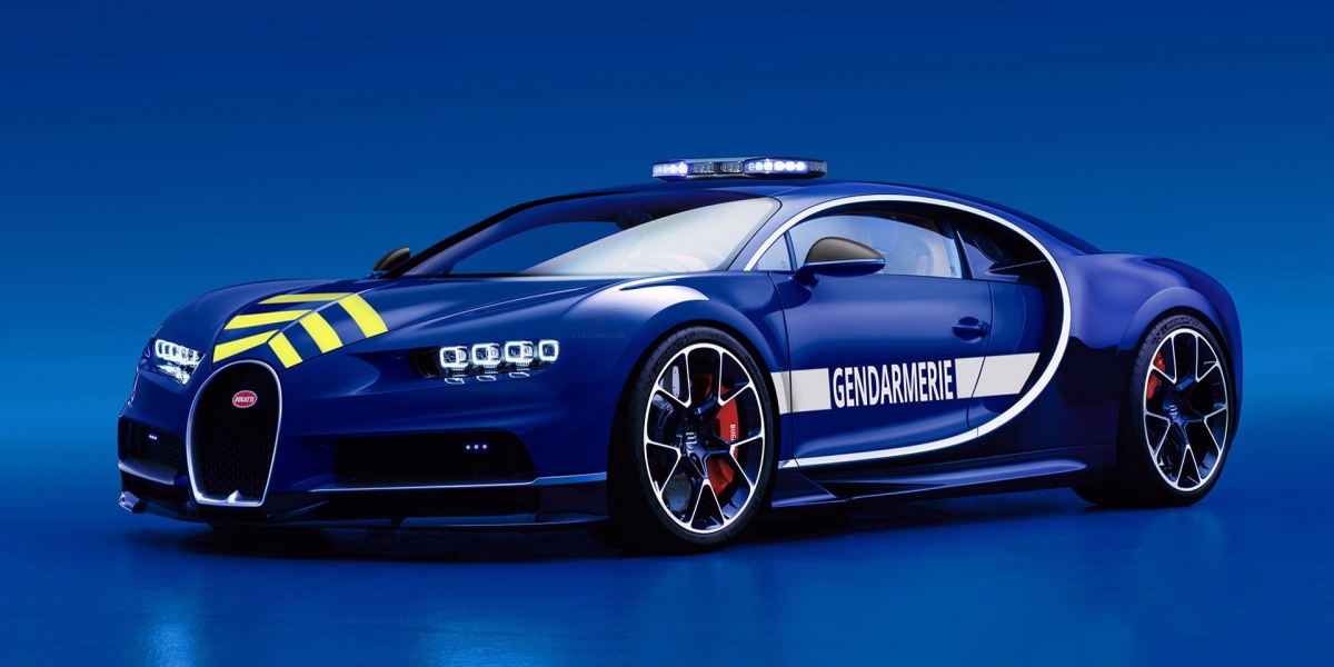 看你可以往哪跑!法國警方擁有Bugatti Chiron執法神獸