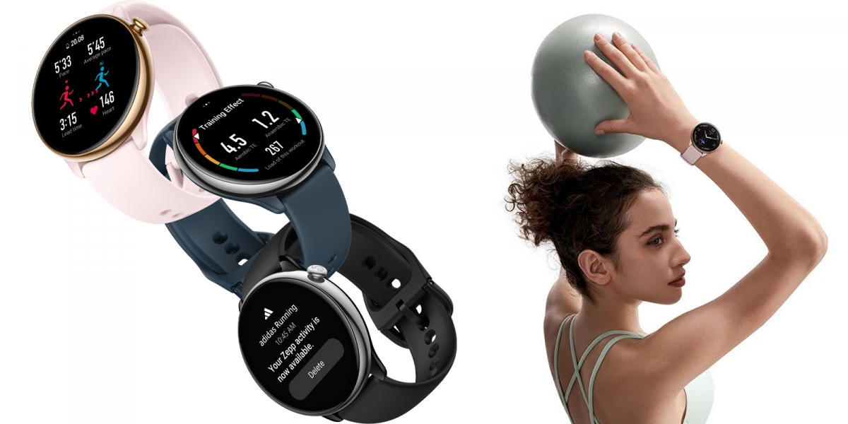 Amazfit GTR Mini 智慧運動錶,14天超長續航力,精準GPS定位追蹤!