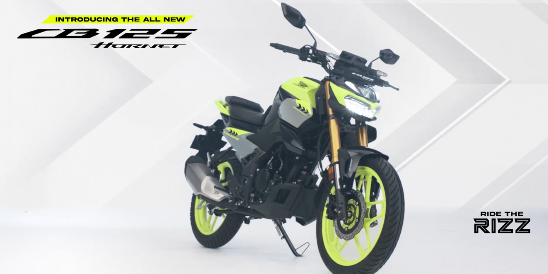 11匹馬力、倒立式前叉、TFT儀表！全新Honda CB125 Hornet印度亮相