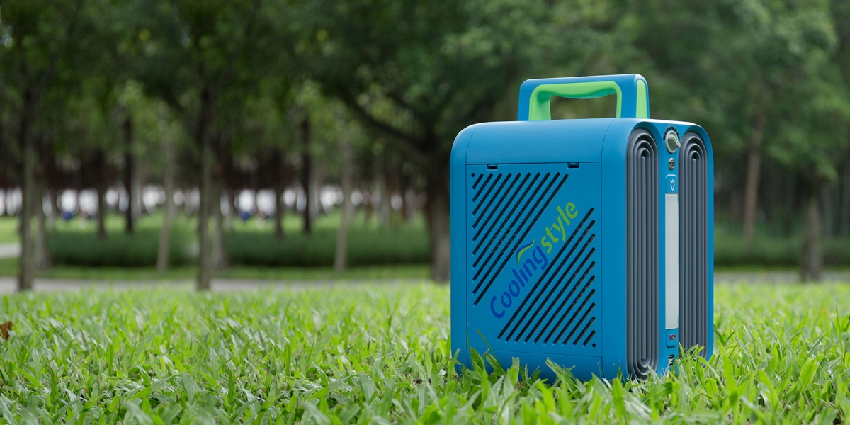 外出露營最強消暑利器。CoolingStyle攜帶式冷氣機