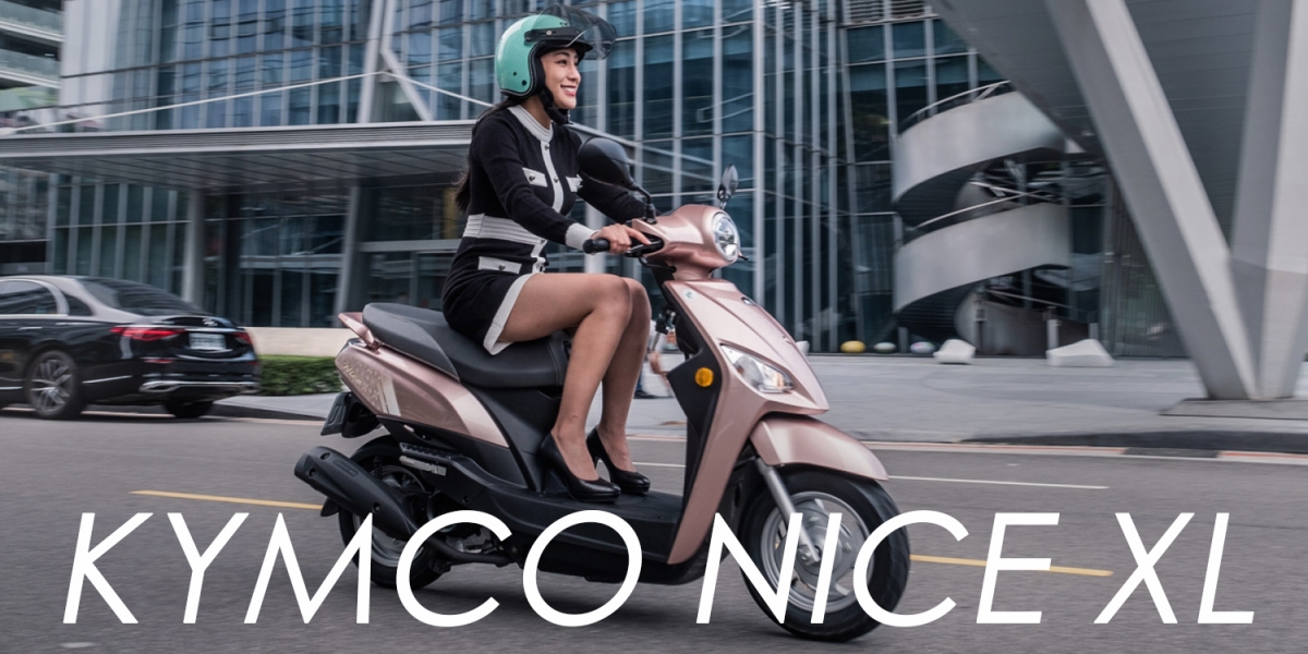 空間、排量加大,小資女完美座駕! 2022 KYMCO NICE XL