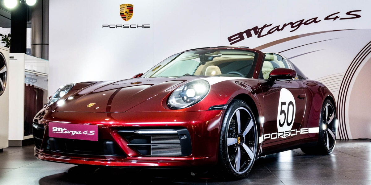 不朽經典 ! 限量Porsche 911 Targa 4S Heritage Design Edition亮相