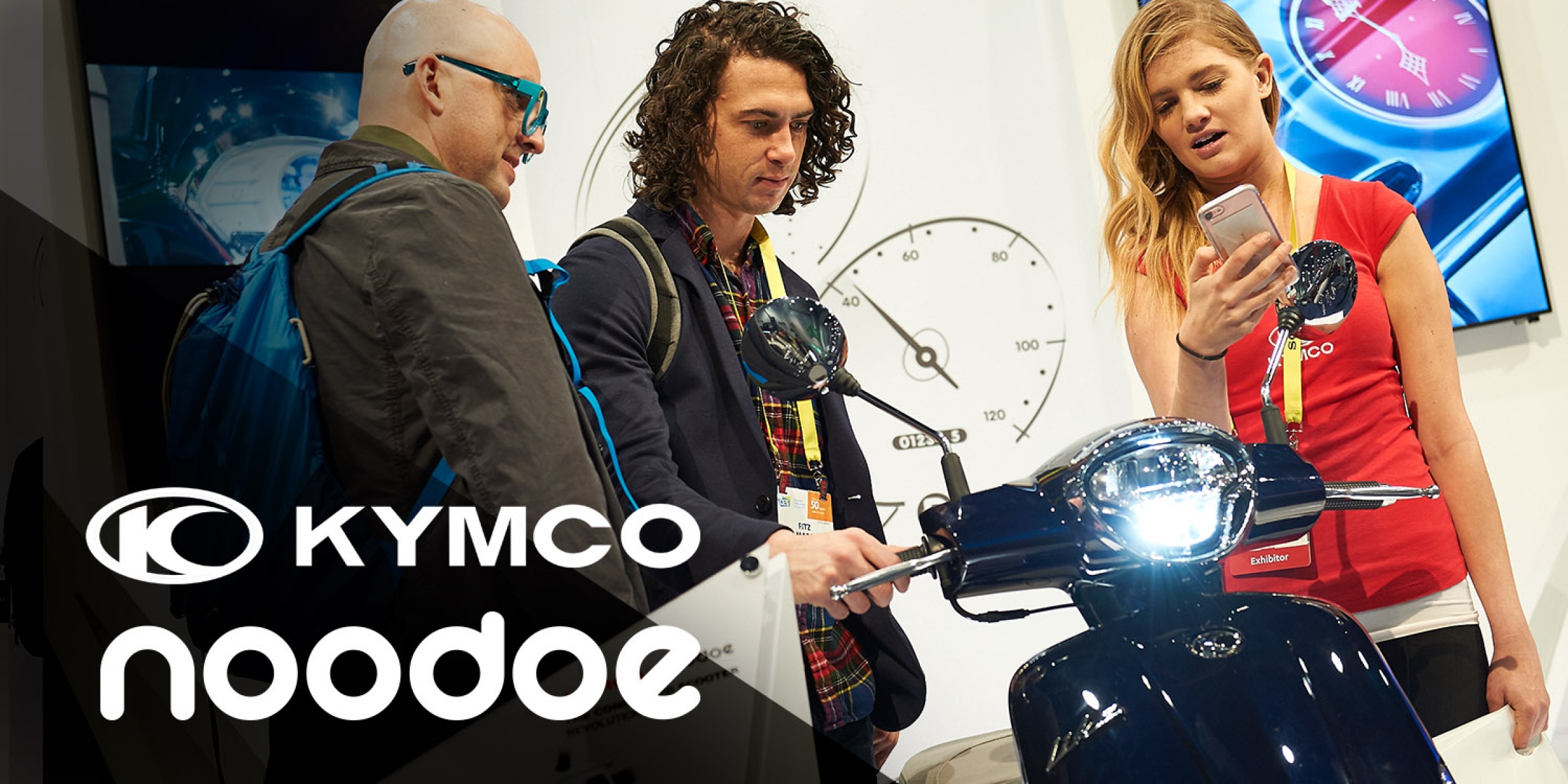 官方新聞稿。KYMCO Noodoe車聯網,用創新勇闖CES國際展