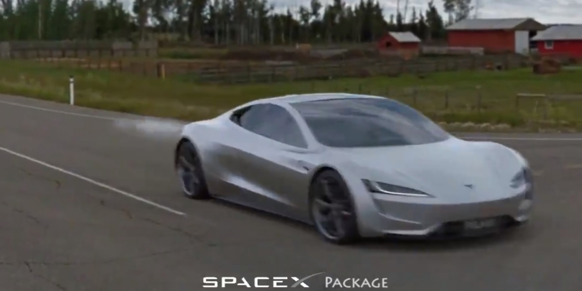 如果Tesla Roadster 0-96km/h的加速只要1.1秒!應該就會是這個樣子!