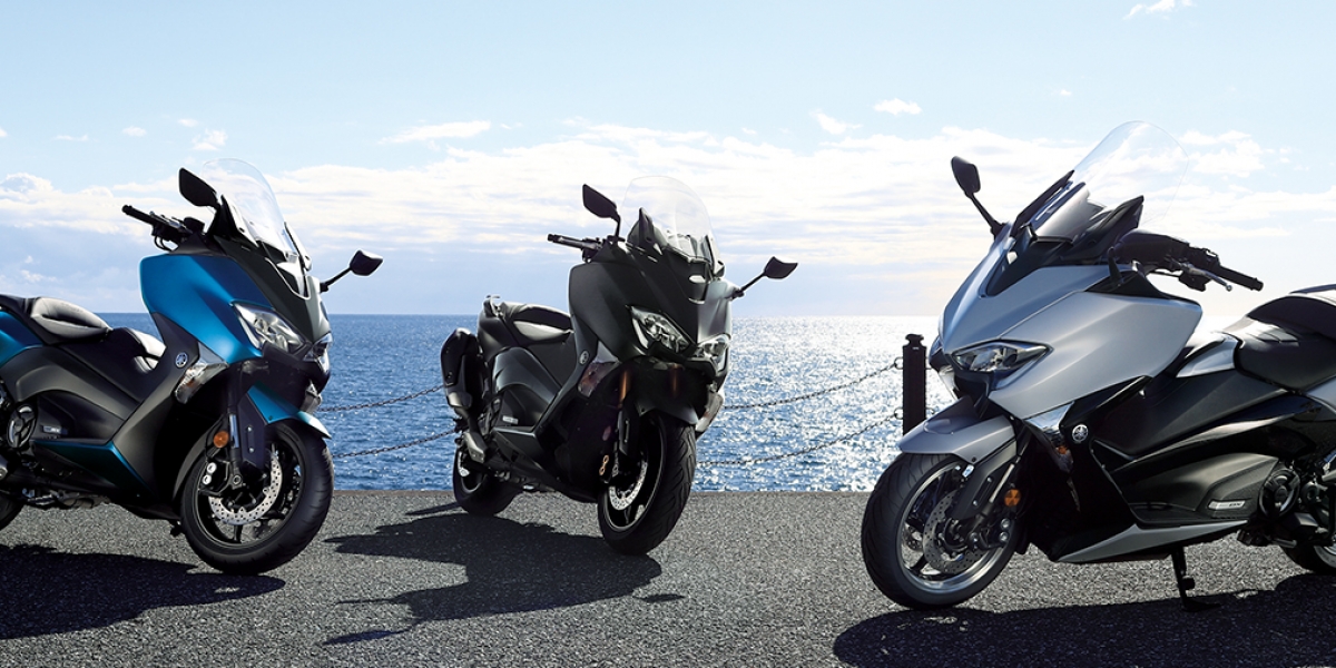 全新消光三色。2019 YAMAHA TMAX 530