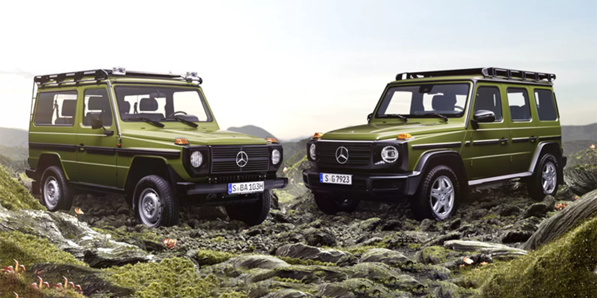 慶祝第50萬輛Mercedes G-Class下線,推出復古紀念版車型