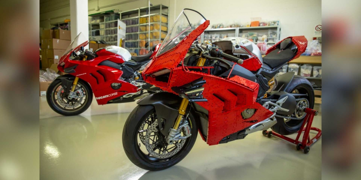 1:1的超大玩具!樂高版本Ducati Panigale V4 R!