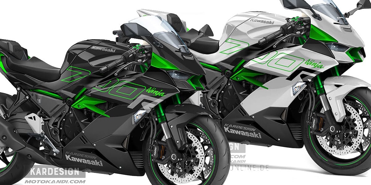 Kawasaki Ninja 700R迎戰YZF-R7、RS660?設計師藝術圖現身!