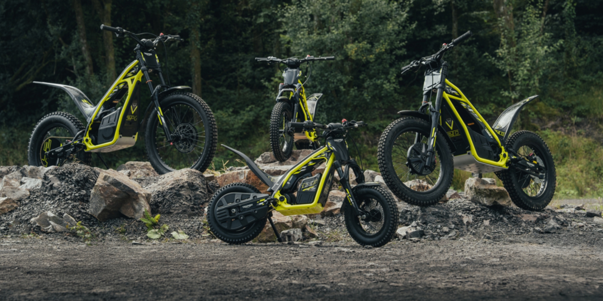 Triumph 推出 TXP 青少年電動越野系列！從 3 歲到青少年都能騎