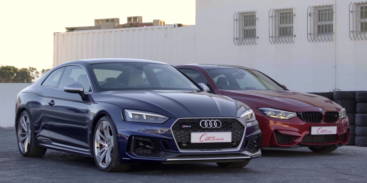 Audi RS5 Coupe直線對決BMW M4 Competition Pack,猜猜看誰輸誰贏?