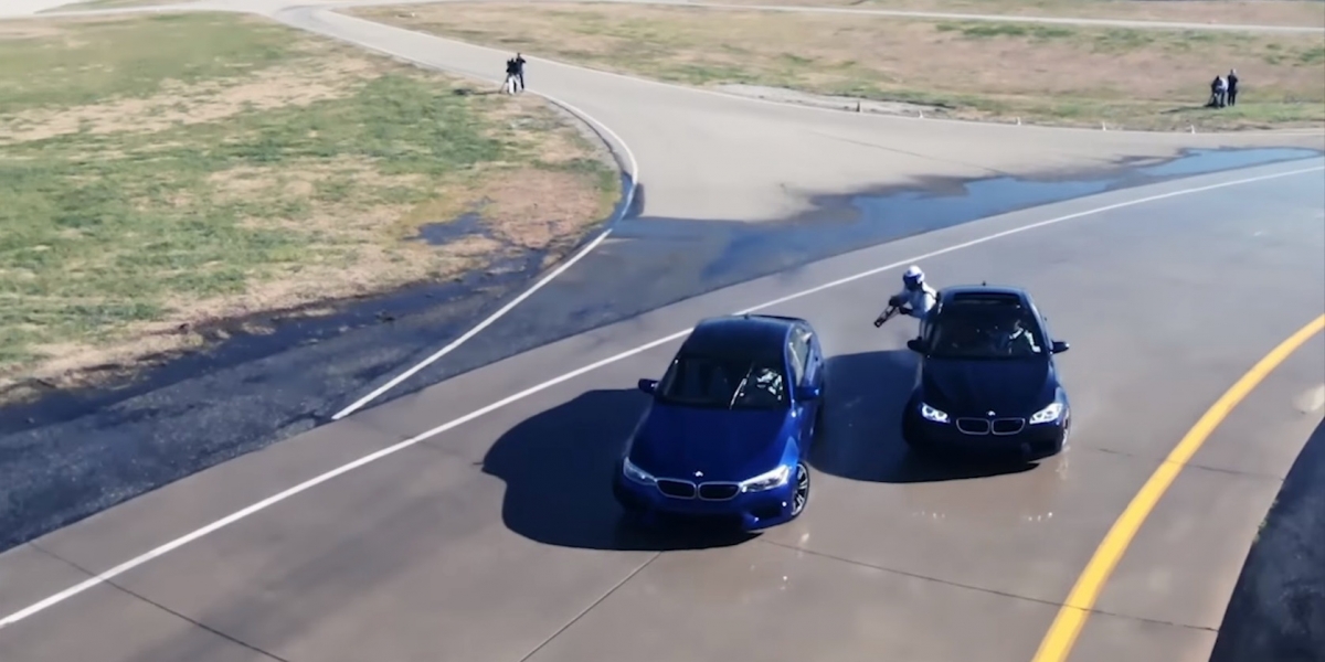 BMW M5連續漂移8小時,邊甩邊加油創下全新金氏世界紀錄!
