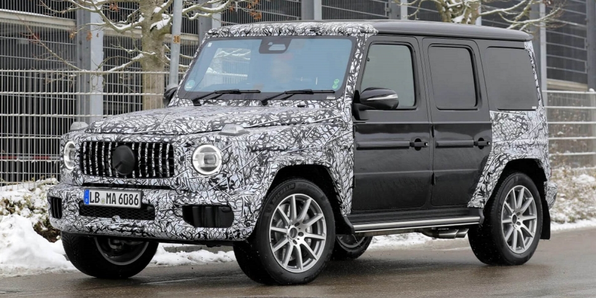 迎接EQG車系前最後的小改款?Mercedes Benz G-Class 小改款車型間諜照曝光