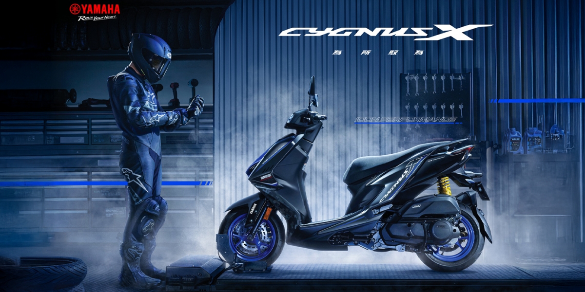 賽道靈魂的公路投影，YAMAHA CYGNUS X「極鋒銀」特仕版承襲 TSR 廠隊戰袍上市