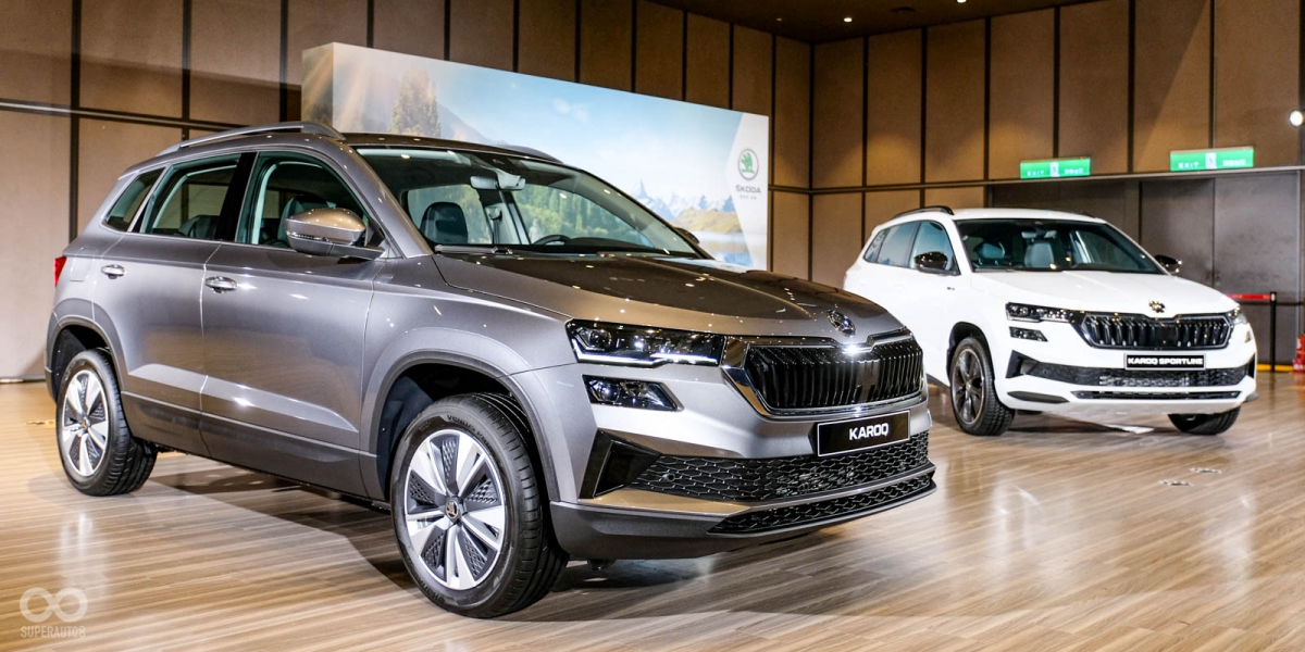 Matrix矩陣頭燈、霸氣黑化造型!SKODA KAROQ 113.9萬元上市