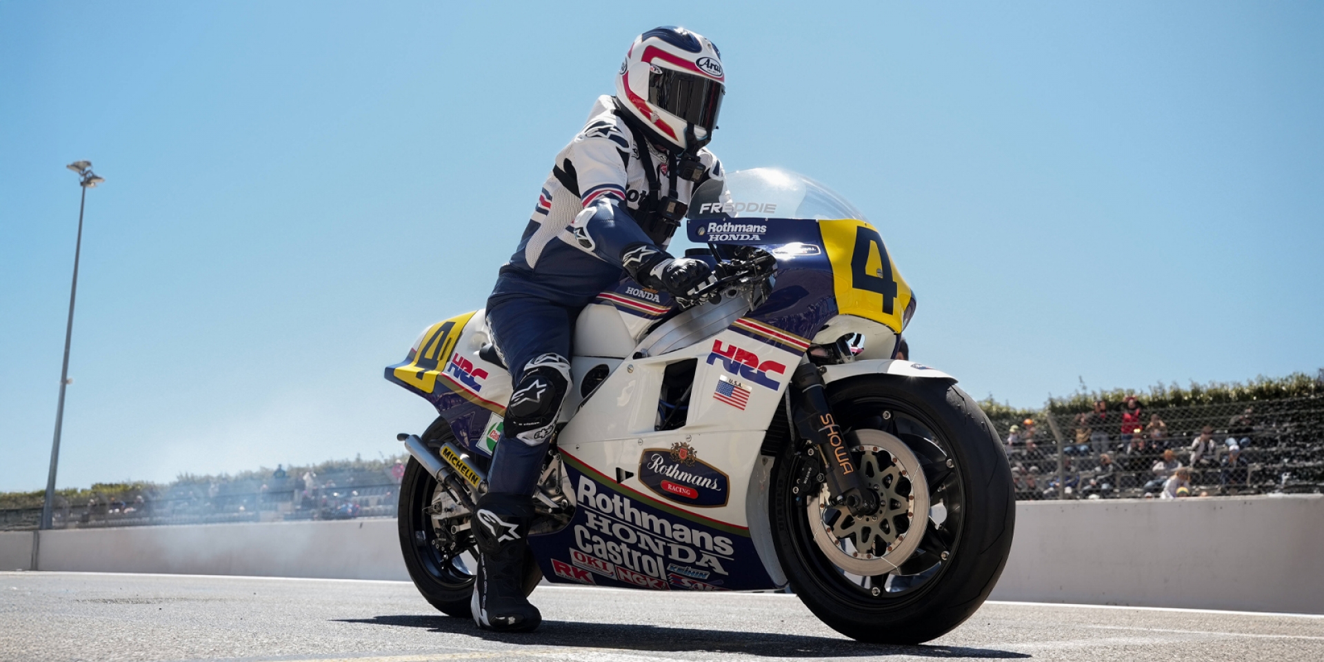 跨越四十年的二行程嘶吼！本田傳奇戰神 NSR500 與  Freddie Spencer 驚喜合體重返利曼賽道