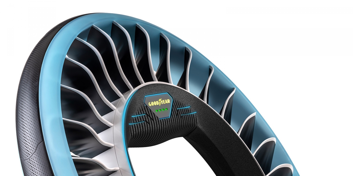 電影畫面即將成真?Goodyear AERO概念輪胎讓你地上跑又飛上天